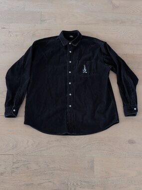 Vintage Bugs Bunny Corduroy Shirt Men's Large